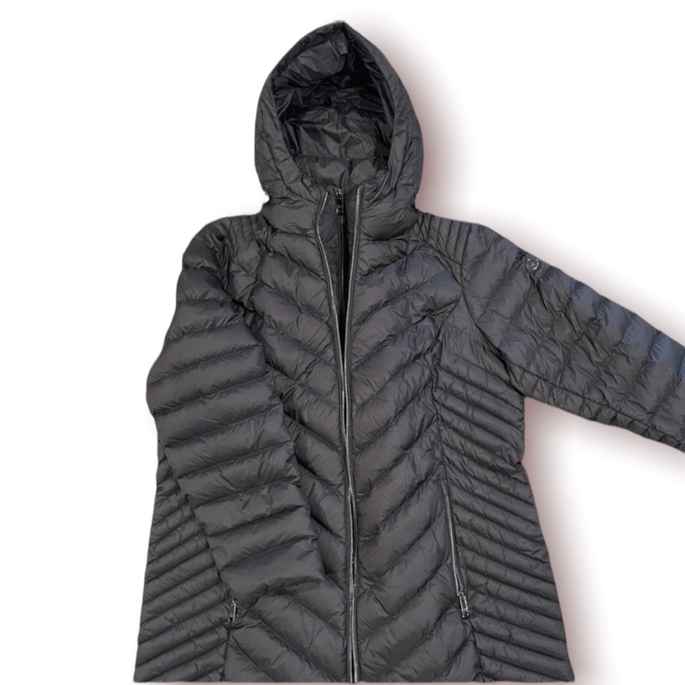 Michael Kors womens puff jacket packable down